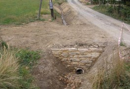 Kanalizace a ČOV Pustá Kamenice - fotografie z výstavby XII. - foto č. 10