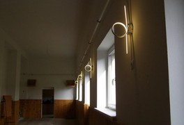 Rekonstrukce elektroinstalace Kulturního domu v Pusté Kamenici na fotografiích - foto č. 34