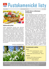 Pustokamenické listy č. 1/2026