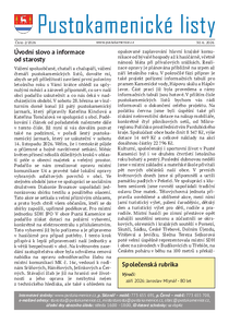 Pustokamenické listy č. 2/2026