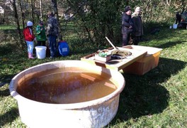 Výlov pustokamenického rybníka - foto č. 4