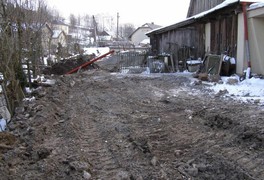 Kanalizace a ČOV Pustá Kamenice - fotografie z výstavby V. - foto č. 7