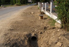 Kanalizace a ČOV Pustá Kamenice - fotografie z výstavby XI. - foto č. 13