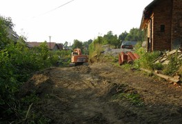 Kanalizace a ČOV Pustá Kamenice - fotografie z výstavby XI. - foto č. 17