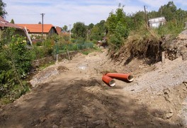 Kanalizace a ČOV Pustá Kamenice - fotografie z výstavby XI. - foto č. 61