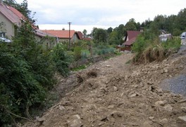 Kanalizace a ČOV Pustá Kamenice - fotografie z výstavby XII. - foto č. 21