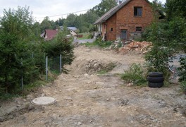 Kanalizace a ČOV Pustá Kamenice - fotografie z výstavby XII. - foto č. 65