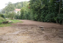 Kanalizace a ČOV Pustá Kamenice - fotografie z výstavby XII. - foto č. 73