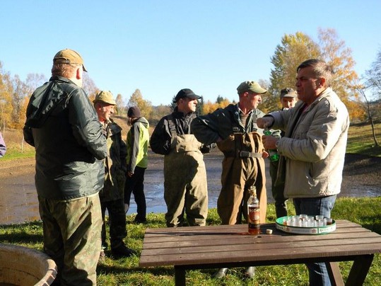 Výlov rybníka 2015