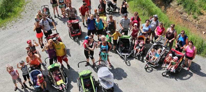 Turistický výlet s dětmi na Březiny