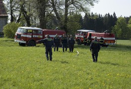 Námětové cvičení hasičů - foto č. 14