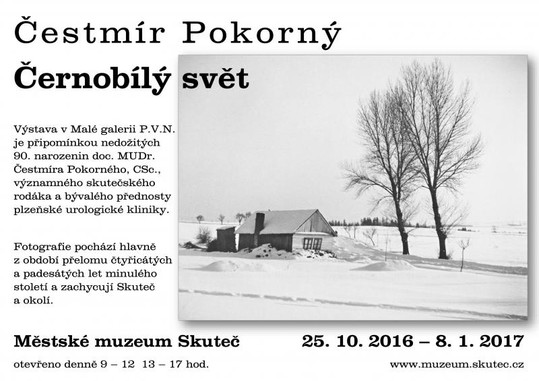 Městské muzeum Skuteč Vás zve na otevřenou výstavu Černobílý svět