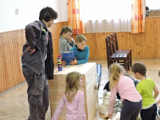 Soustředění mladých hasičů