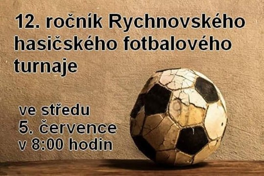 Rychnovský hasičský fotbalový turnaj 2017