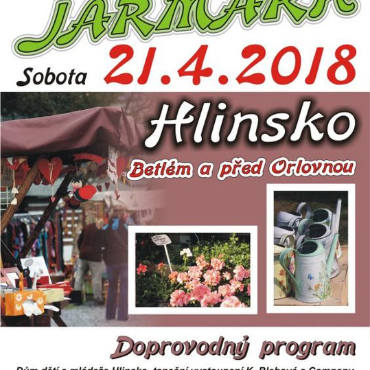 Pozvánka na Svatojiřský jarmark v Hlinsku