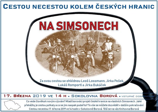 Cestou necestou na Simsonech okolo českých hranic