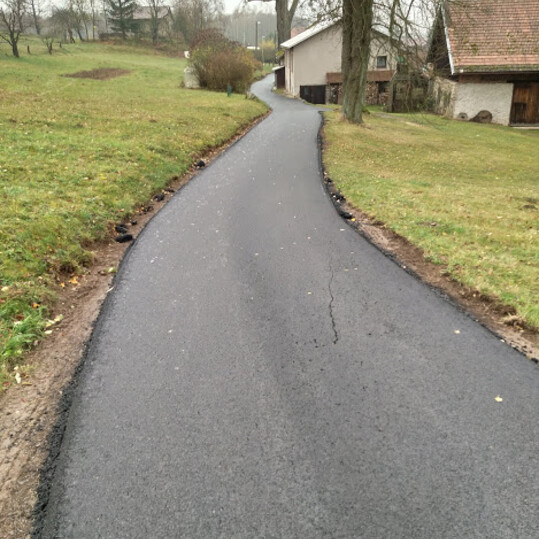 Opravované místní komunikace jsou plně průjezdné