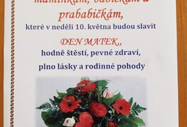 Blahopřání všem maminkám, babičkám a prababičkám ke DNI MATEK - foto č. 1