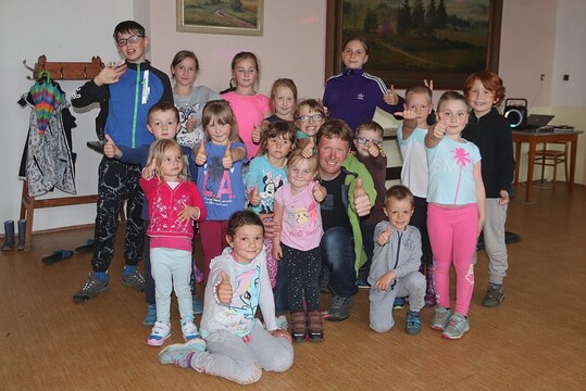 Výlet rodičů a prarodičů s dětmi na Březiny