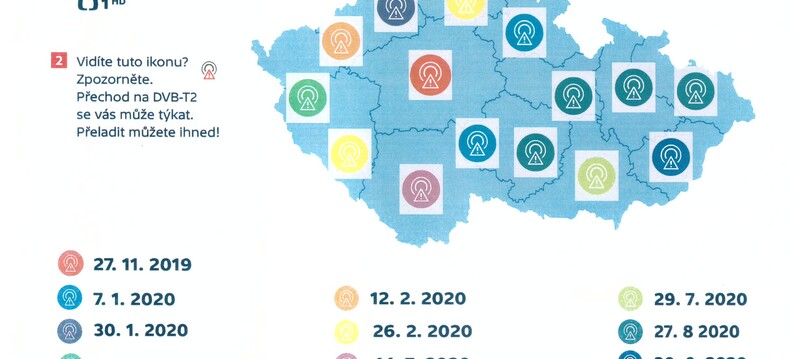Přechod na DVB-T2