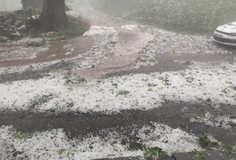Pustou Kamenicí se prohnalo krupobití - foto č. 3