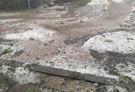 Pustou Kamenicí se prohnalo krupobití - foto č. 4