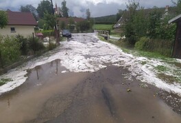 Pustou Kamenicí se prohnalo krupobití - foto č. 11