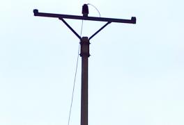Fotografie z dnešní opravy elektrického vedení - foto č. 1