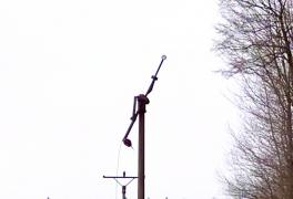 Fotografie z dnešní opravy elektrického vedení - foto č. 5