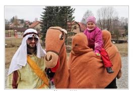 Obrazová vzpomínka na masopustní průvody v Pusté Kamenici - foto č. 116