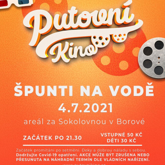 Pozvánka na letní kino do Borové
