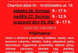 Pomoc pro Moravu - dopis z Oblastní charity Polička - foto č. 1
