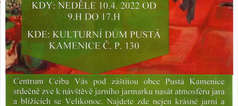 Pozvánka na jarmark