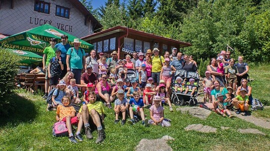 Turistický výlet pro děti, rodiče a prarodiče