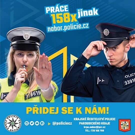 Náborové aktivity Krajského ředitelství policie Pardubického kraje