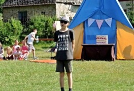 Cirkusové vystoupení dětí ZŠ Pustá Kamenice - foto č. 36