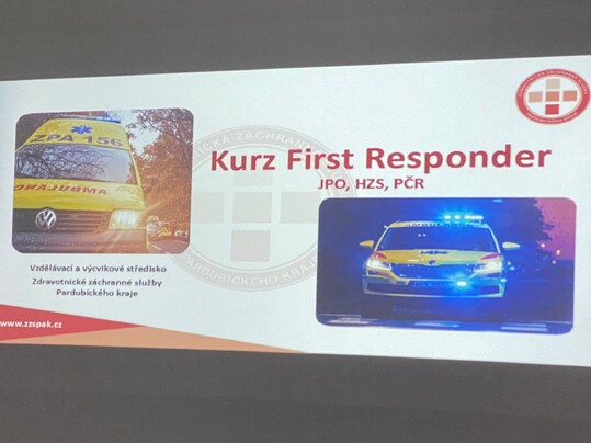 Školení JSDH - Proškolený poskytovatel první pomoci na vyžádání - first responder