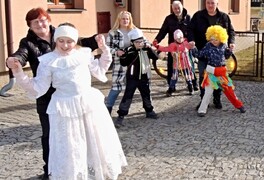 Masopustní průvod dětí ZŠ a MŠ Pustá Kamenice 2025 - foto č. 30