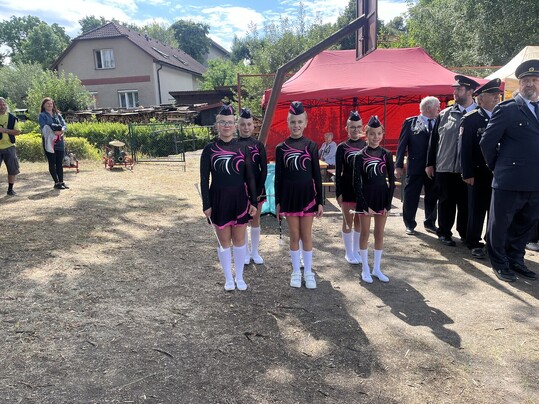 Mažoretky Hvězdy a Hvězdičky v České Rybné