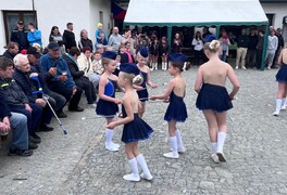 Vystoupení mažoretek Hvězd a Hvězdiček ve Filipově u Hlinska - foto č. 16