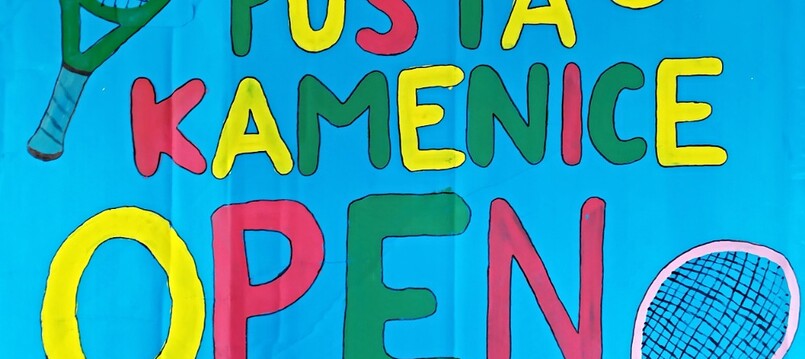 Tenisový turnaj dvouher Pustá Kamenice Open - kategorie děti do 15 let