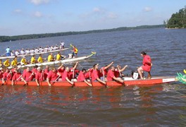 Dračí lodě Velké Dářko 2011 - foto č. 3