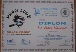 Dračí lodě Velké Dářko 2012 - foto č. 3