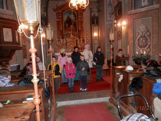 Vánoční koncert ZŠ a MŠ 2012