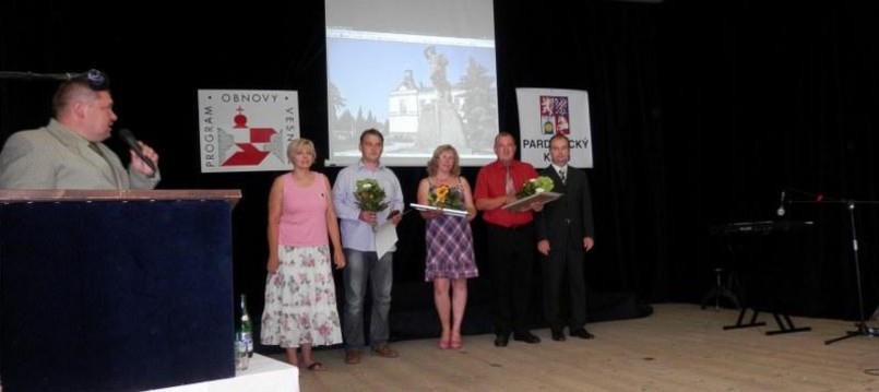 Slavnostní vyhlášení výsledků VESNICE ROKU PARDUBICKÉHO KRAJE 2013