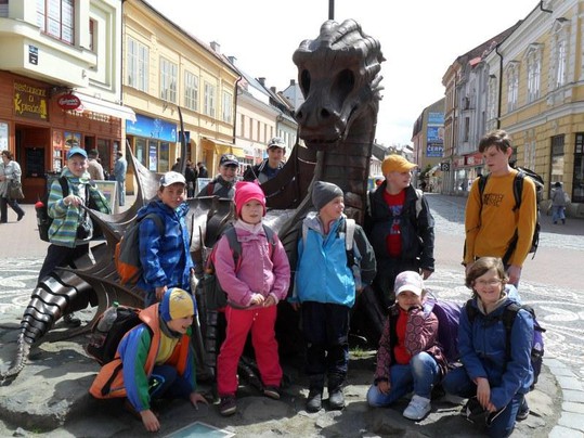 Školní výlet do Prachovských skal